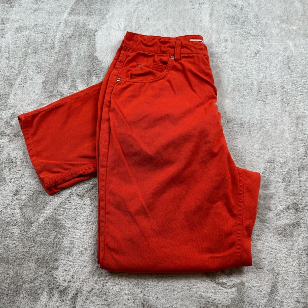 Escada sport chino pants women’s size 44-33x34 heater orange made in Italy